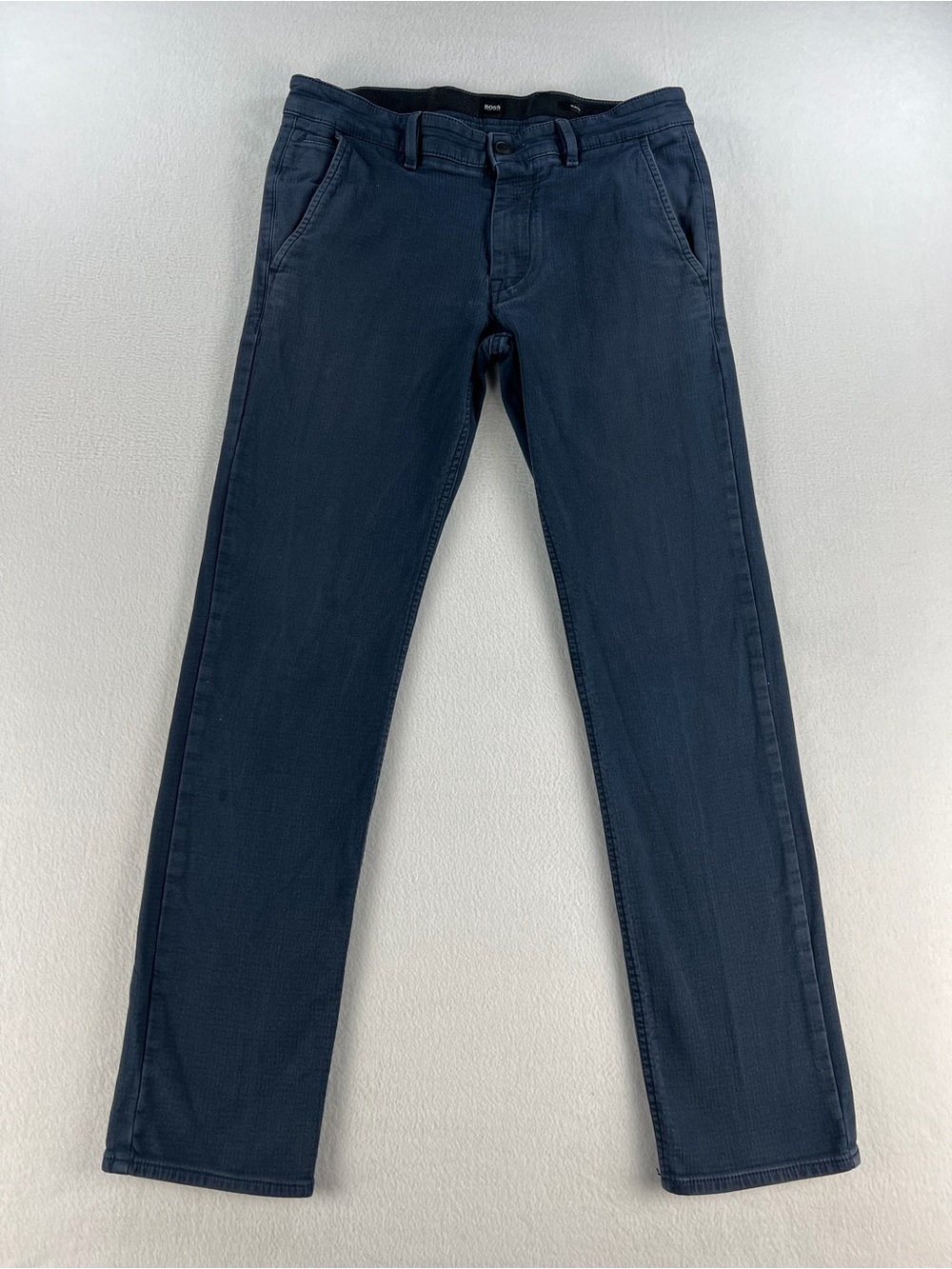 Boss Straight Leg Men’s Jeans - Navy Blue